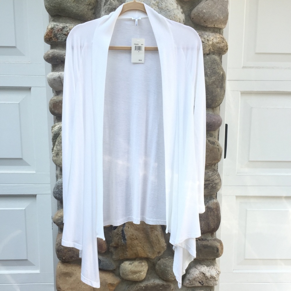 White Cardigan